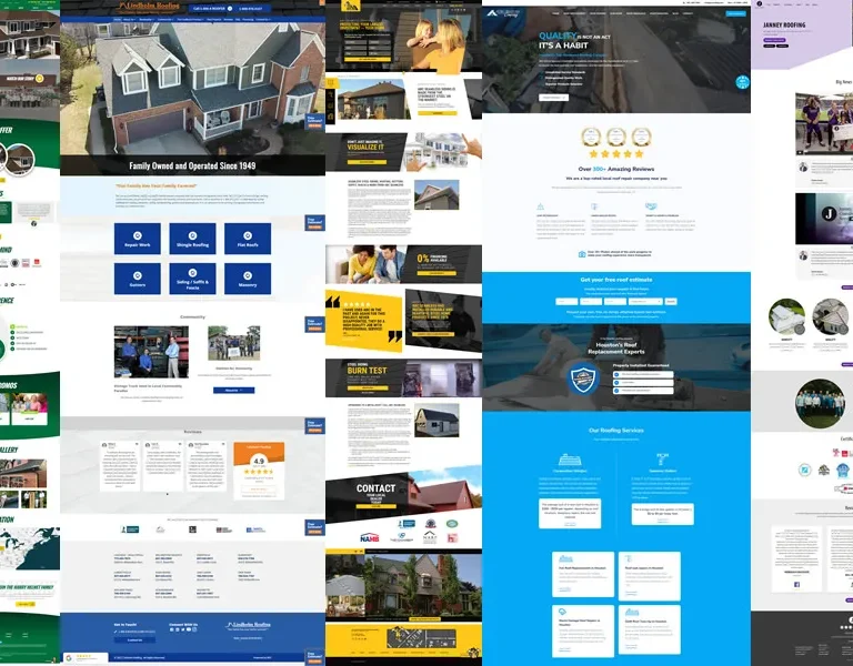 27 Best Roofing Website Designs for 2025